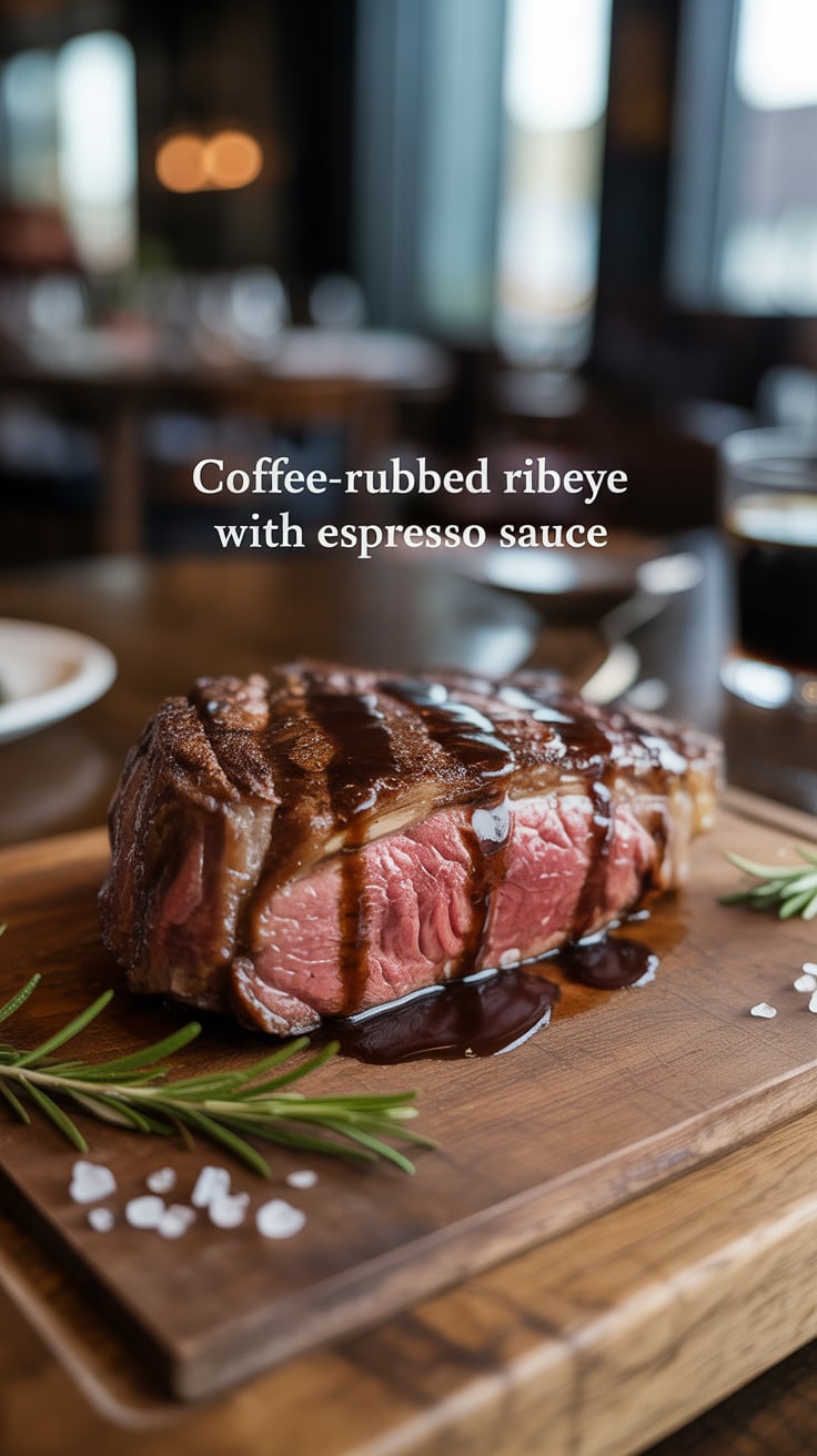 The accompanying espresso sauce transforms a classic dinner into an unforgettable experience. With its deep, robust profile, this sauce adds a touch of sophistication, making every bite a delightful adventure for your taste buds.