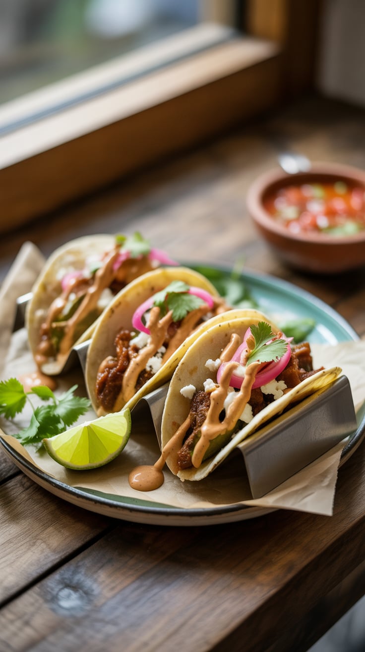 Ready to elevate your culinary skills? Discover how to prepare succulent cactus tacos that are not only packed with flavor but also rich in nutrients. The creamy chipotle sauce ties everything together, making each bite a delightful experience.