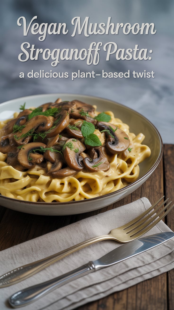 Delight in the simplicity of this vegan recipe that transforms ordinary ingredients into something extraordinary. With luscious cashew cream and a medley of robust mushrooms, each bite of this stroganoff is bursting with flavor, making it a perfect weeknight dinner choice.