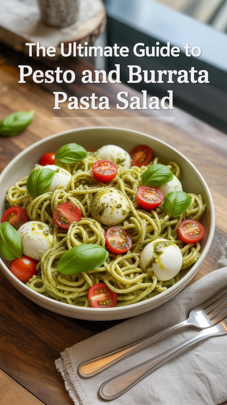 Dive into a vibrant blend of flavors with the ultimate guide to pesto and burrata pasta salad. This refreshing dish combines creamy burrata with aromatic pesto, creating a delightful symphony of taste that will brighten any meal.