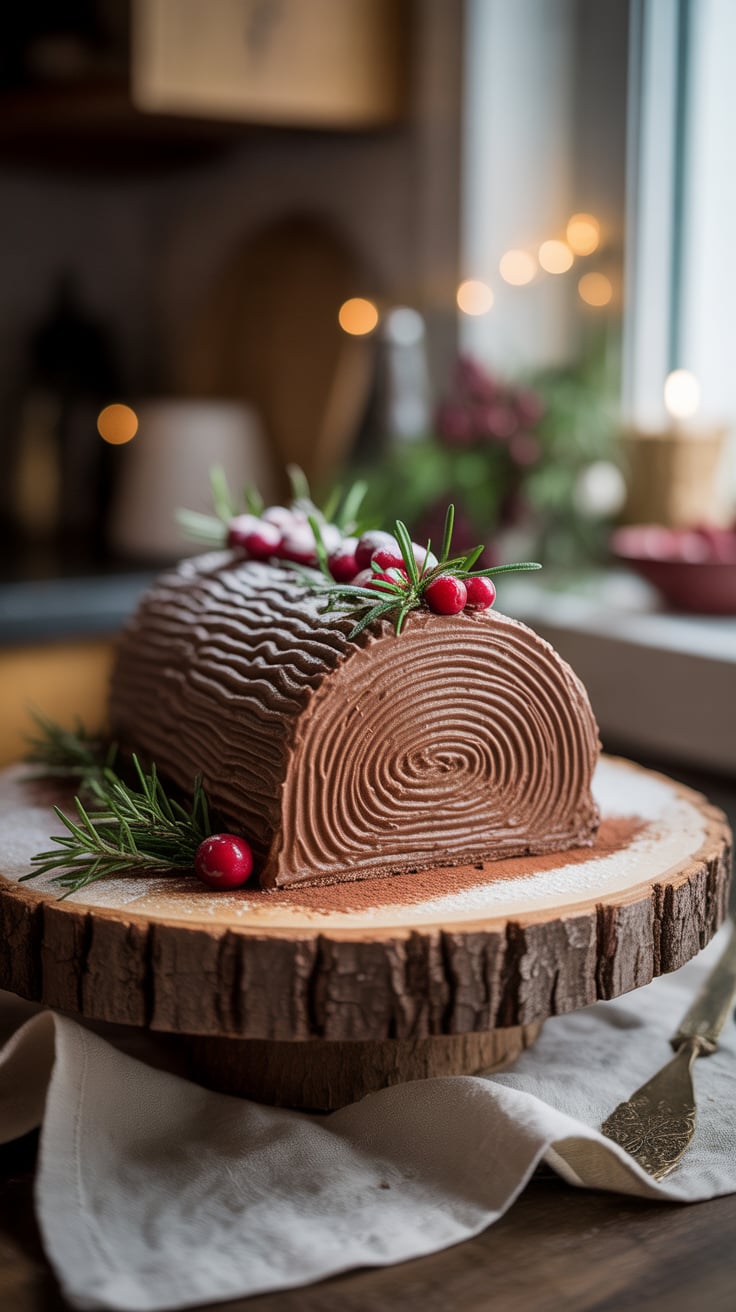 Elevate your holiday baking with the whimsical and delicious Buche de Noel, where rich flavors and stunning presentation come together. This recipe guide shares secrets for achieving a perfectly rolled cake and luscious frosting, ensuring your creation will be the highlight of any celebration.