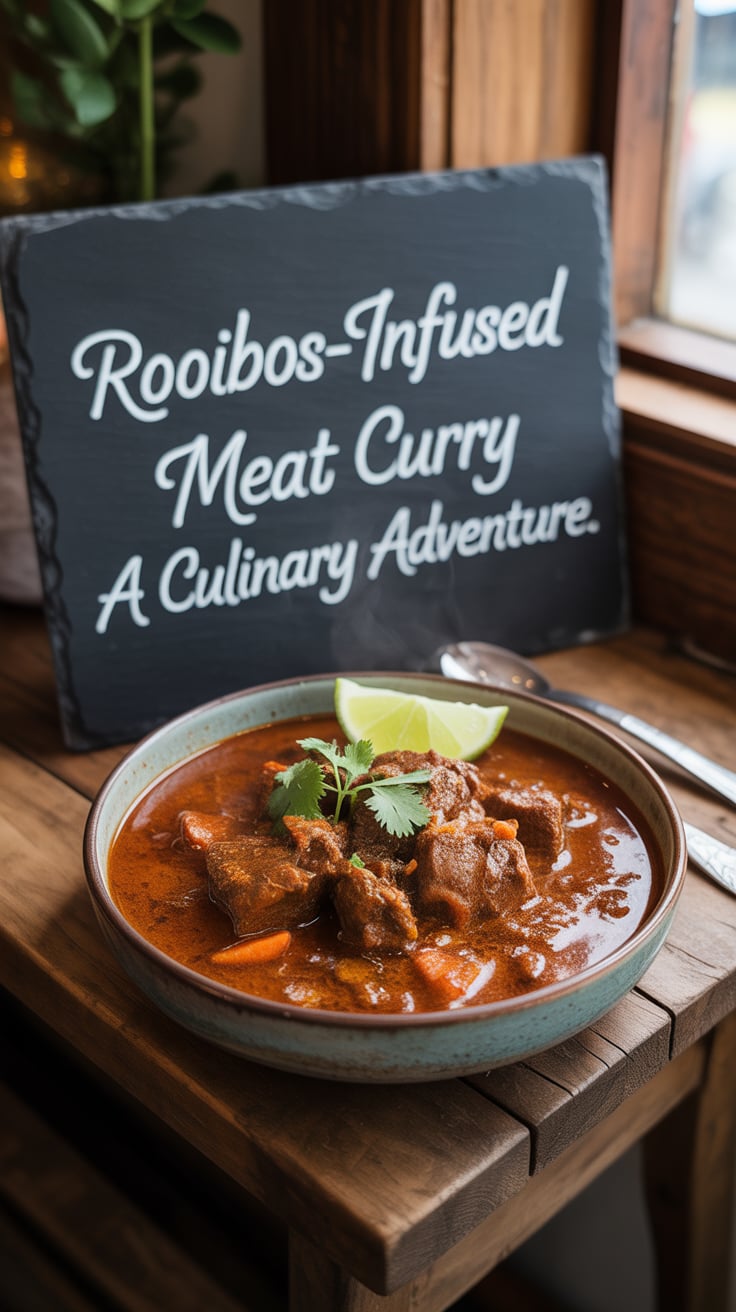 Embark on a culinary adventure with Rooibos-Infused Meat Curry, a unique dish that brings together the robust flavors of traditional curry and the earthy notes of South Africa’s beloved rooibos tea. This innovative recipe showcases how a simple infusion can elevate your favorite comfort food to new heights.