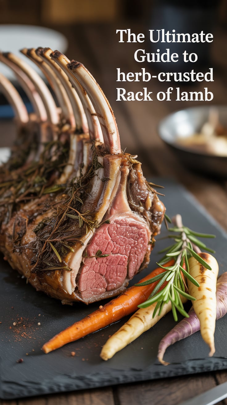Transform your meals into gourmet experiences with this Herb-Crusted Rack of Lamb that pairs perfectly with seasonal sides and fine wines. Explore the art of creating a stunning centerpiece that not only dazzles visually but also delights the palate in every forkful.