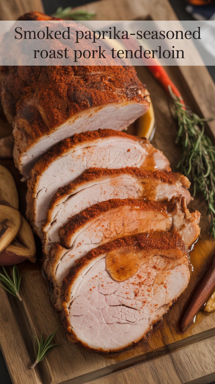 Discover the irresistible allure of Smoked Paprika-Seasoned Roast Pork Tenderloin, where bold flavors and tender meat come together for an unforgettable dining experience. This recipe promises a smoky, savory twist on a classic dish that’s perfect for weeknight dinners or special occasions.