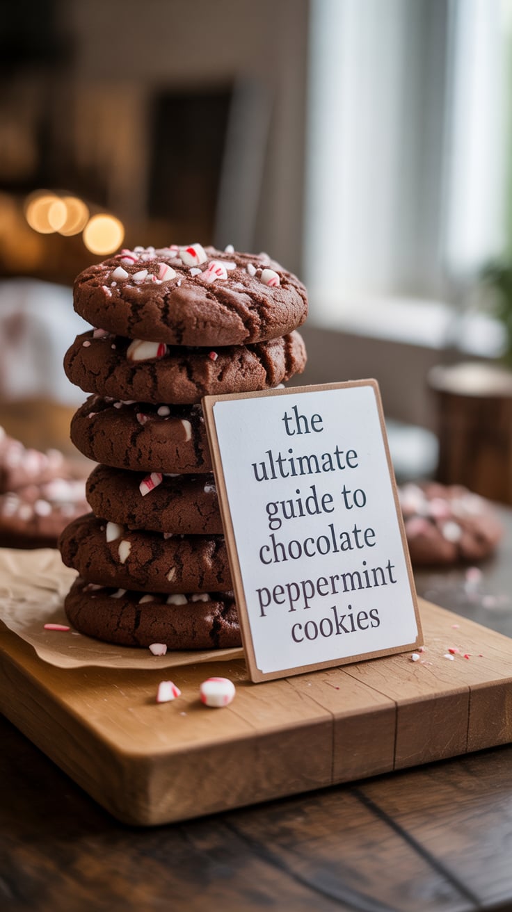 Experience the joy of baking with a cookie recipe that promises to fill your home with an irresistible aroma and delight your taste buds. The Ultimate Guide to Chocolate Peppermint Cookies includes variations and creative serving ideas, making it the perfect addition to your holiday festivities.