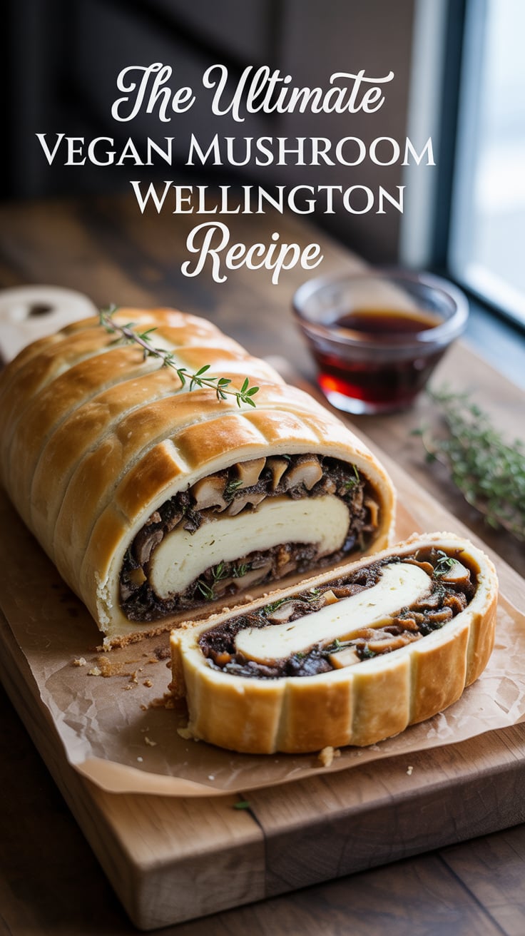 Unleash your inner chef with a show-stopping dish that redefines traditional Wellington. This recipe showcases the umami flavors of mushrooms, herbs, and spices, all beautifully encased in a buttery vegan pastry, making it a perfect centerpiece for any feast.