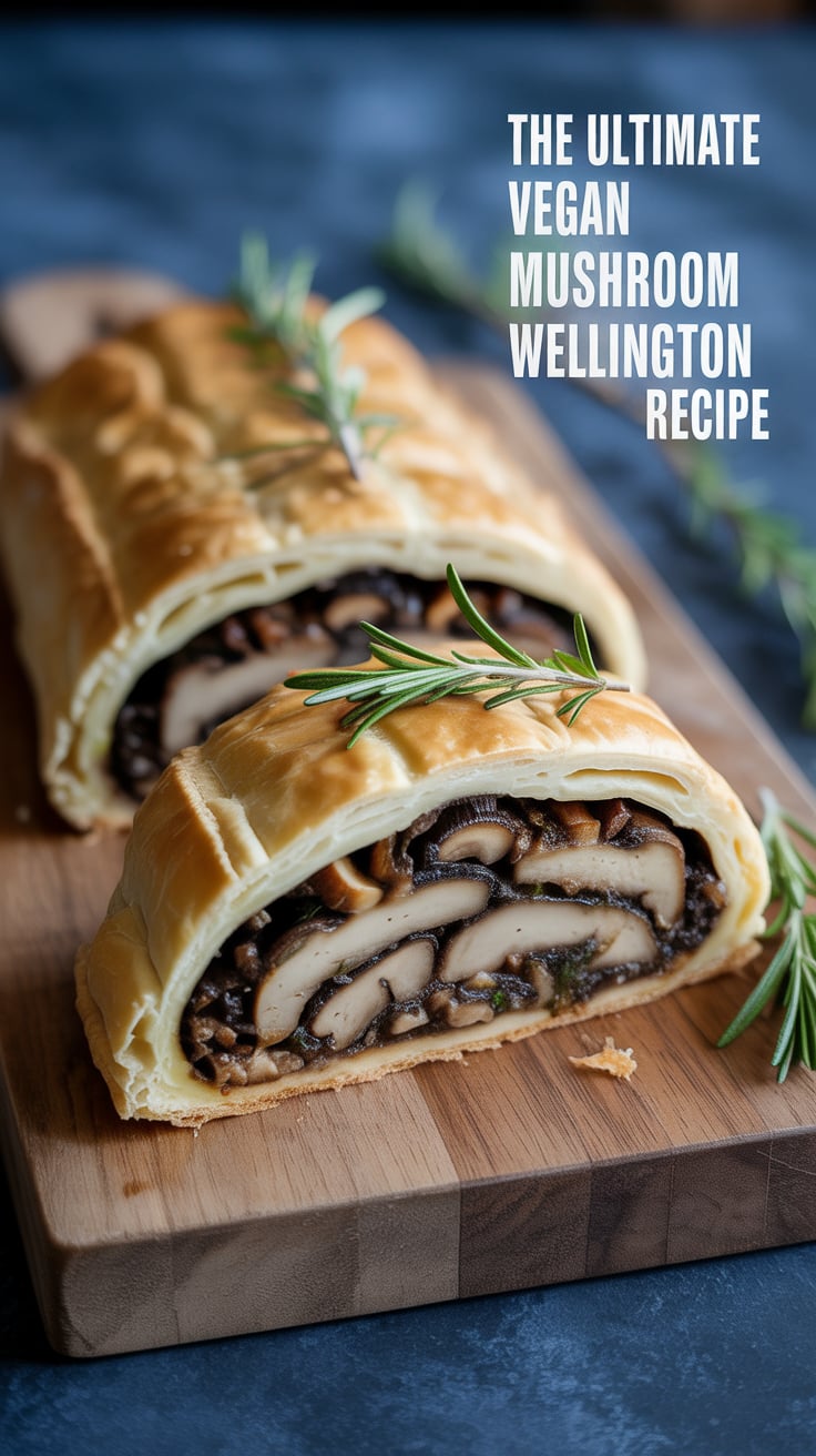 Experience gourmet dining at home with a Vegan Mushroom Wellington that elevates flavors while embracing the richness of the earth. Each bite offers a delightful blend of textures—smooth, savory filling encased in a crisp pastry that is sure to become a go-to for special occasions.