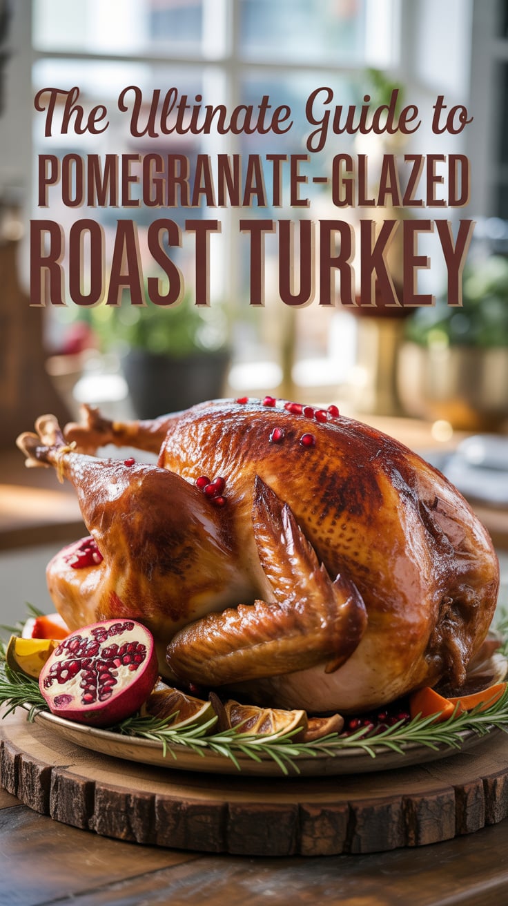 Discover how pomegranate's sweet-tart essence elevates a classic dish, infusing the turkey with vibrant color and distinctive flavor. Each bite offers a delightful contrast that will leave your guests raving about your cooking skills.