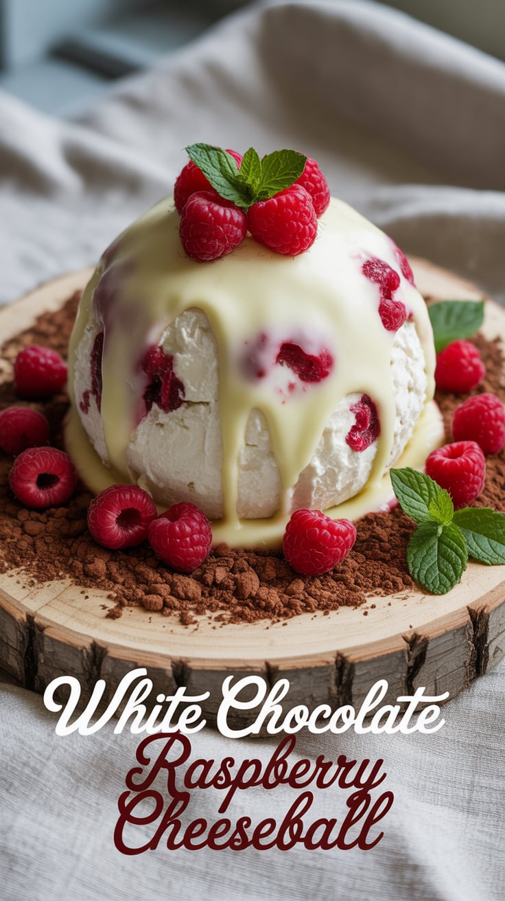 Unleash your creativity in the kitchen with a simple yet stunning White Chocolate Raspberry Cheeseball that elevates any occasion. With an enticing combination of ingredients and easy steps, this dessert will have everyone coming back for more and asking how you did it.