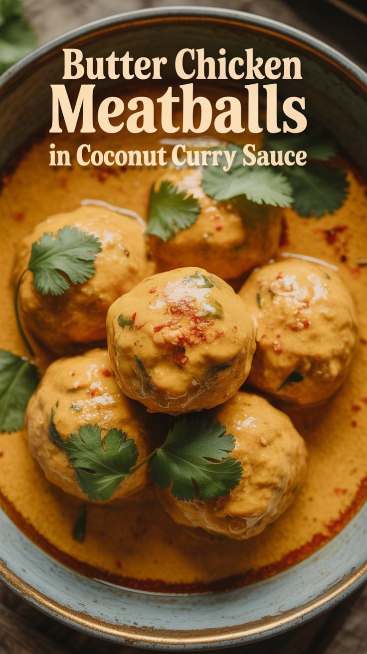 Looking to elevate your weeknight dinners? Discover how these savory butter chicken meatballs come together quickly, simmered in a luscious coconut curry sauce that balances warmth and comfort in every spoonful.