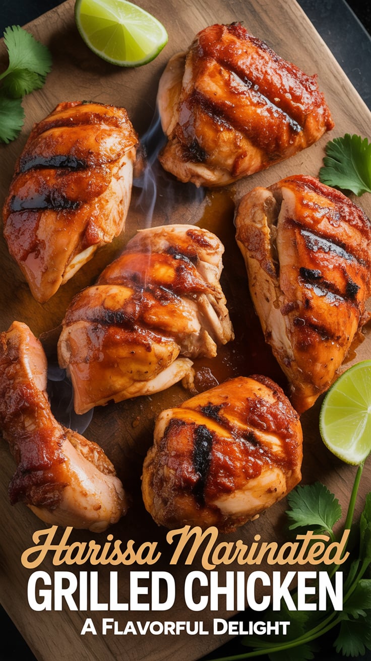 Looking for a standout dish that’s both easy to make and unforgettable? Dive into the world of harissa, where marinated chicken meets the grill for a succulent meal that’s perfect for any occasion, from casual gatherings to elegant dinners.