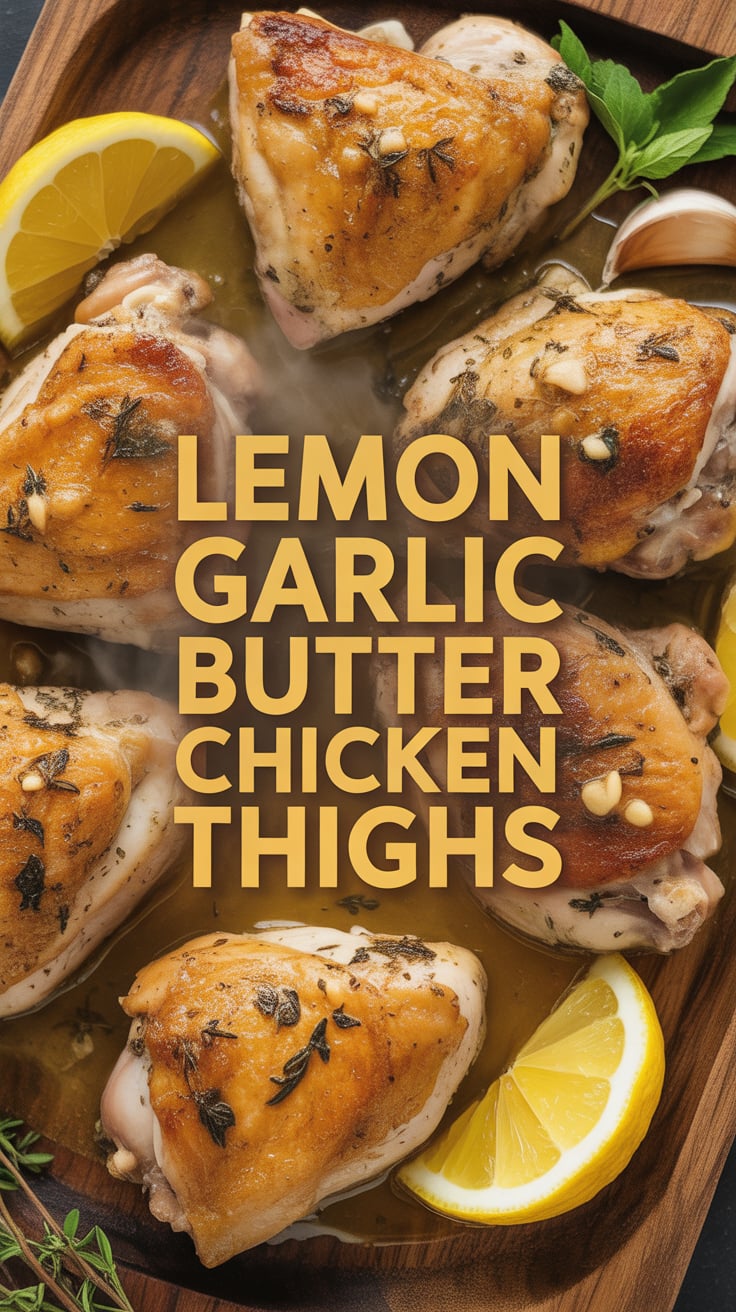 Ready for a dish that's both comforting and refreshing? This flavorful chicken recipe balances the richness of butter with the tanginess of lemon, creating a mouthwatering meal that's sure to become a household favorite.