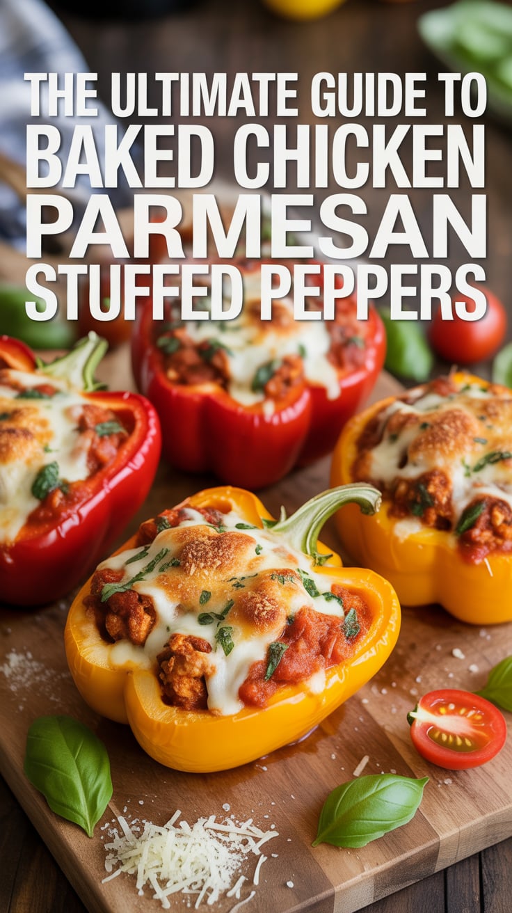 Looking for a family-friendly recipe that's easy to prepare? This guide walks you through making Baked Chicken Parmesan Stuffed Peppers, demonstrating how to create a dish that balances comfort food indulgence with healthy ingredients.