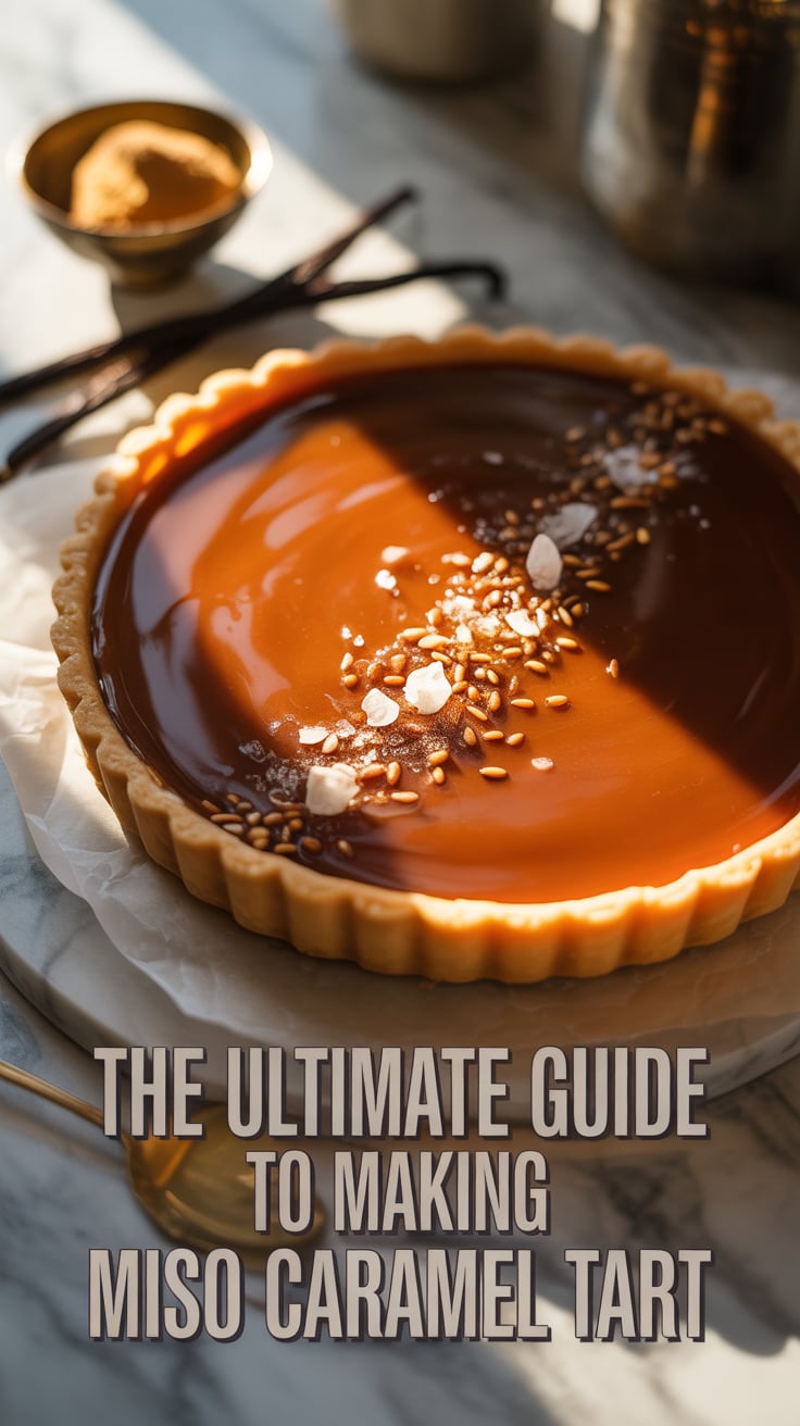 Discover the perfect marriage of savory and sweet with a Miso Caramel Tart that will tantalize your taste buds. This ultimate guide walks you through each step of crafting this innovative dessert, blending rich caramel with the umami depth of miso for a truly unique experience.