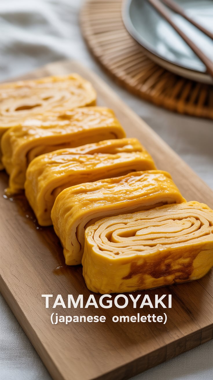 Indulge in the comforting flavors of Tamagoyaki, where each bite offers a delightful blend of eggs and umami. Whether enjoyed on its own, paired with rice, or added to sushi, this omelette promises to impress and satisfy any palate.