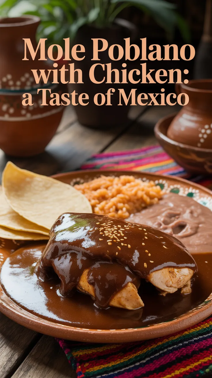 Visualize succulent pieces of chicken enveloped in a luscious mole sauce, served over fluffy rice or warm tortillas. Our recipe not only provides guidance on cooking but also offers serving suggestions that will impress family and friends at any occasion.