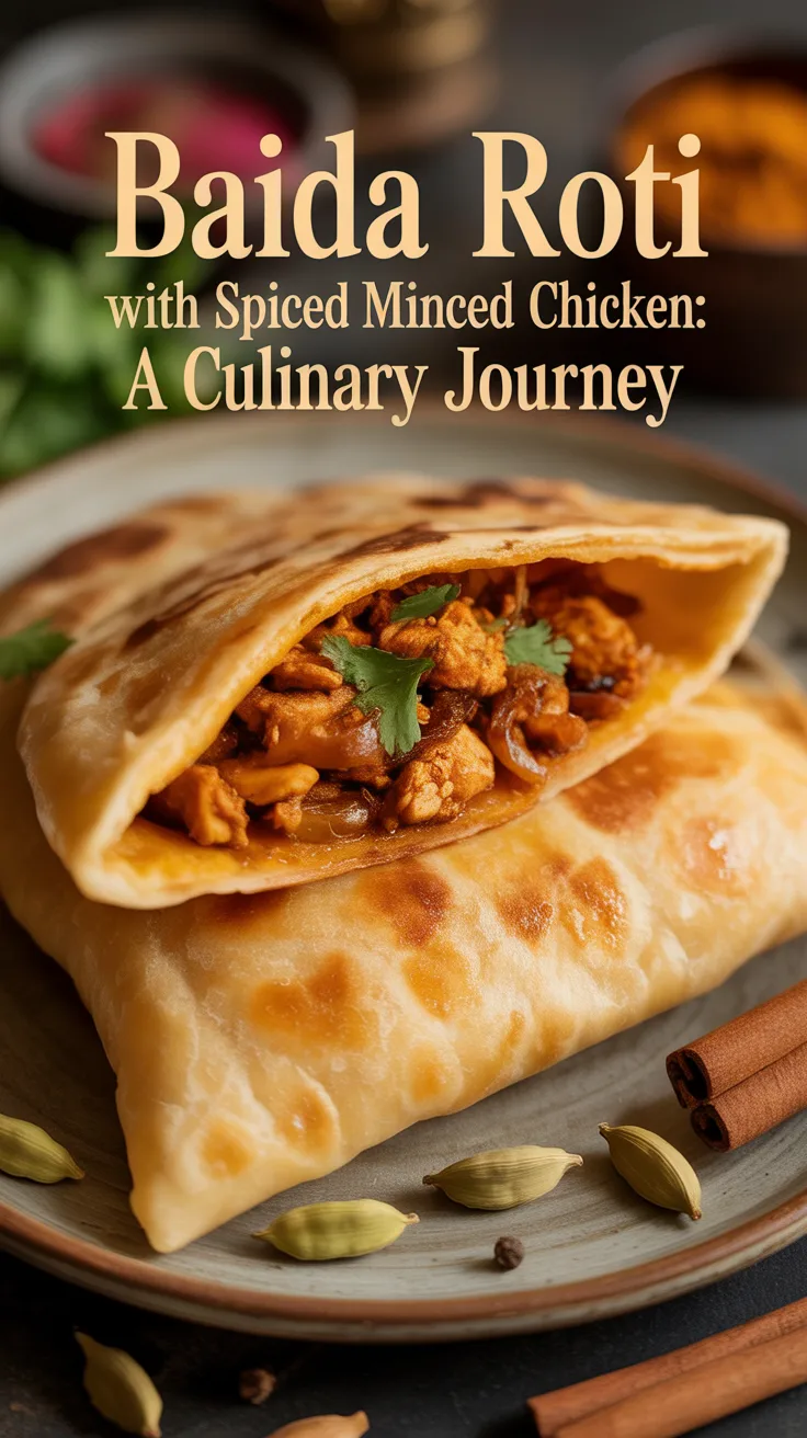 Perfect for any meal, Baida Roti with Spiced Minced Chicken combines convenience and taste in one irresistible package. Learn how to create this mouthwatering dish that’s great for sharing or savoring solo.