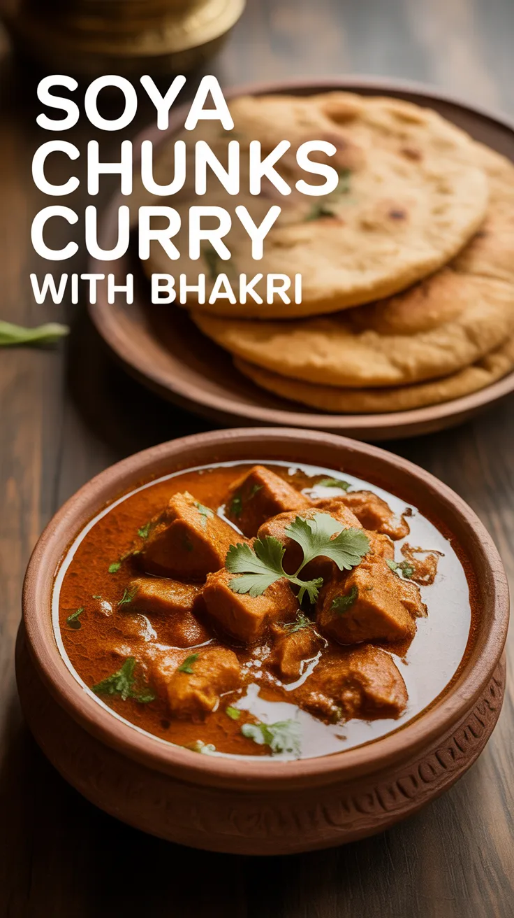 Perfect for a family feast or a weeknight dinner, Soya Chunks Curry with Bhakri is both simple to make and impressive to serve. Dive into this delicious dish that beautifully marries tradition with nutrition.