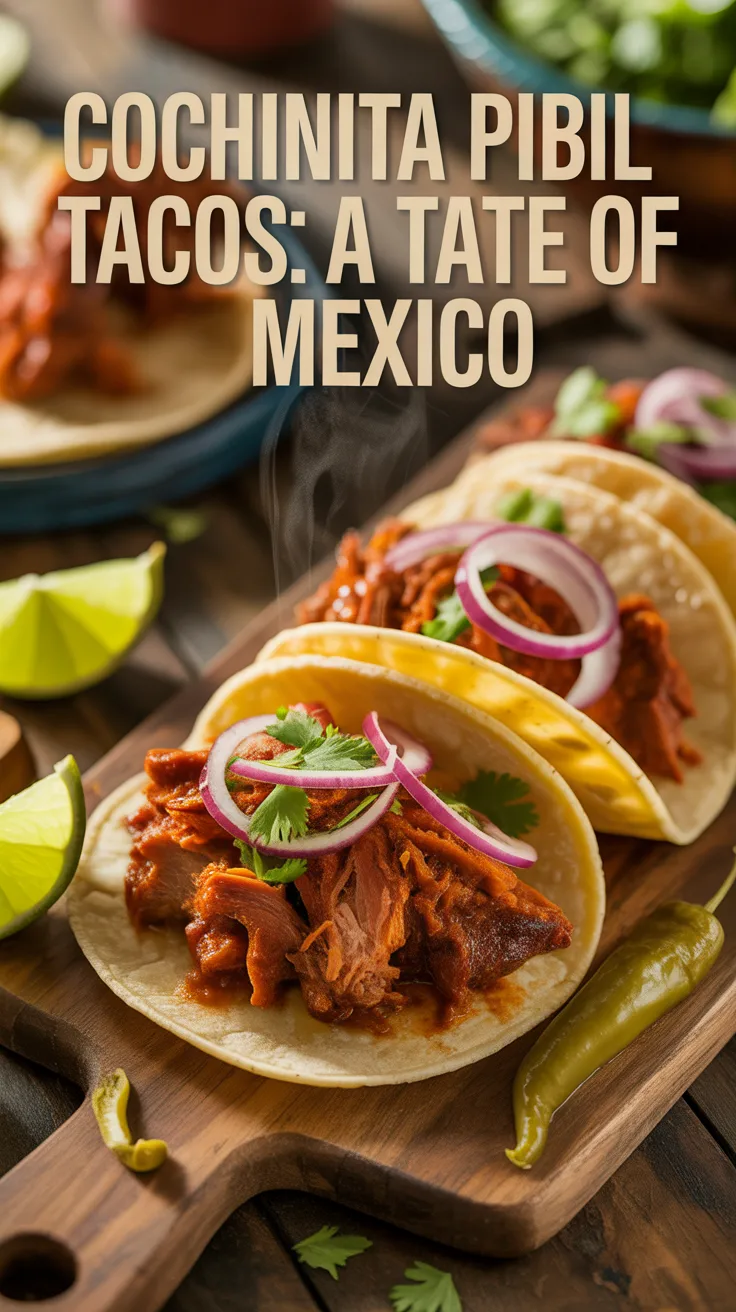 Discover the unique cooking method that makes Cochinita Pibil truly special. Wrapped in banana leaves and roasted, the pork becomes incredibly tender and infused with aromatic spices, giving each bite a depth of flavor that’s remarkable.