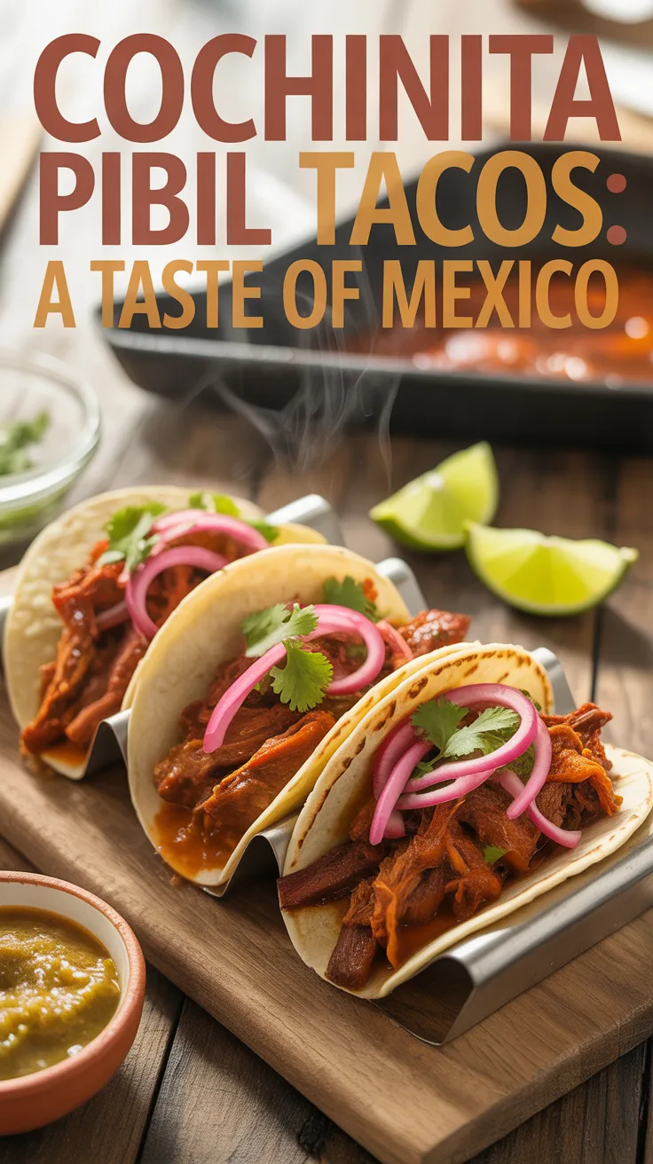 Embark on a culinary journey with Cochinita Pibil Tacos, where succulent, marinated pork meets a symphony of Mexican flavors. Slow-cooked to perfection, this dish is a celebration of tradition and taste that will leave you yearning for more.